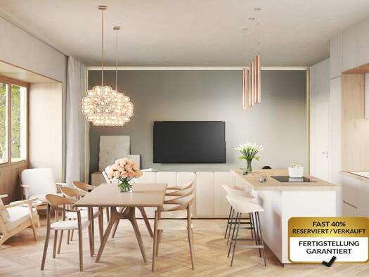 Wohnung zum Kauf - Erstbezug provisionsfrei 1.355.000 € 3 Zimmer 83 m² EG Maxvorstadt München 80799