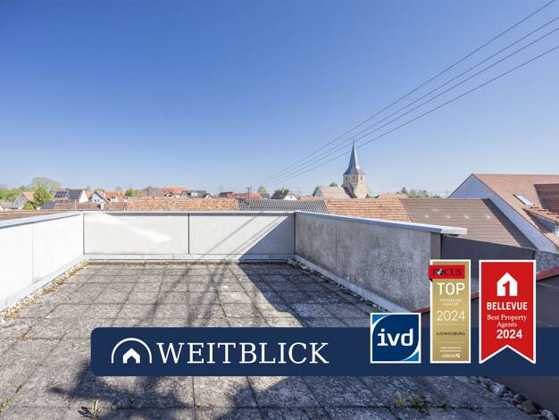 Wohnung zur Miete 1.250 € 2 Zimmer 56,5 m² Dachgeschoss frei ab 01.07.2025 Tamm 71732