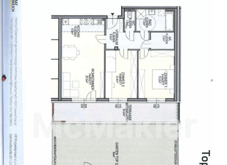 Wohnung zum Kauf 485.000 € 3 Zimmer 79,9 m² 1. Geschoss Geradsdorf 2201