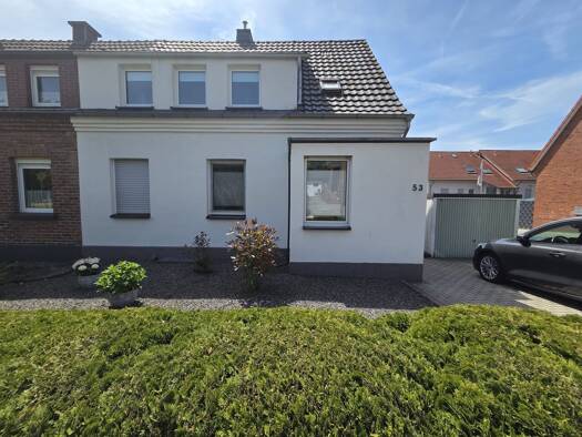 Doppelhaushälfte zum Kauf provisionsfrei 239.000 € 3 Zimmer 102 m² 725 m² Grundstück Aldrup Lengerich 49525