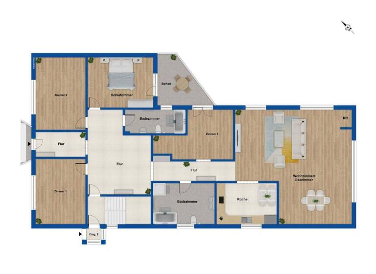 Wohnung zum Kauf 449.000 € 5 Zimmer 162,5 m² Halver 58553