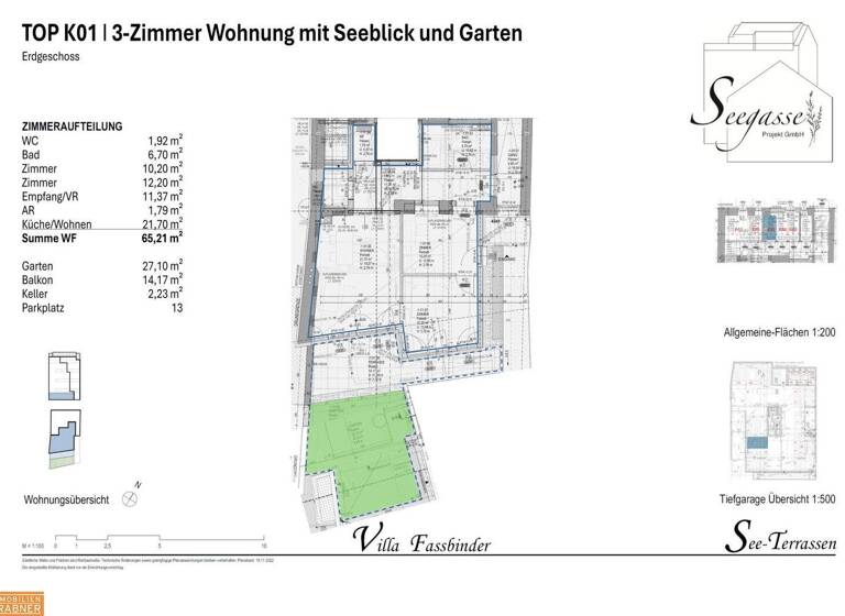 Wohnung zum Kauf 469.000 € 3 Zimmer 65,2 m² EG Gmunden 4810