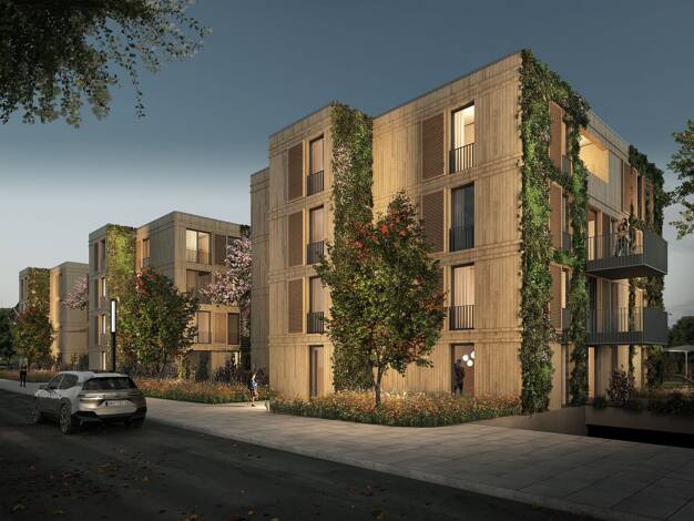 Wohnung zum Kauf - Neubau provisionsfrei 585.000 € 4 Zimmer 93,1 m² 3. Geschoss Ost Sindelfingen 71065