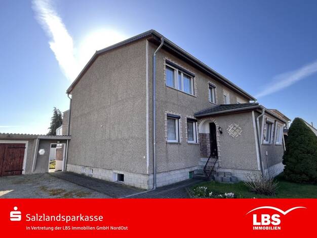 Doppelhaushälfte zum Kauf 85.000 € 4 Zimmer 108 m² 475 m² Grundstück Schneidlingen Hecklingen 39444