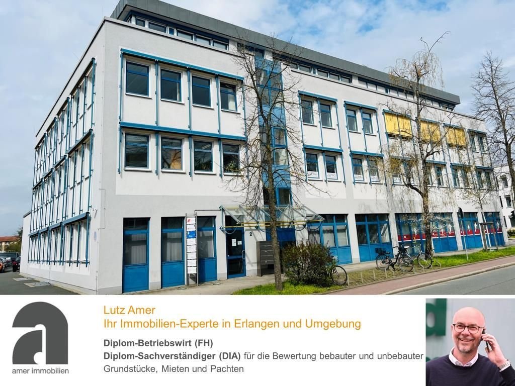 Bürofläche zur Miete 2.700 € 210,3 m²<br/>Bürofläche Rathenau Erlangen 91052