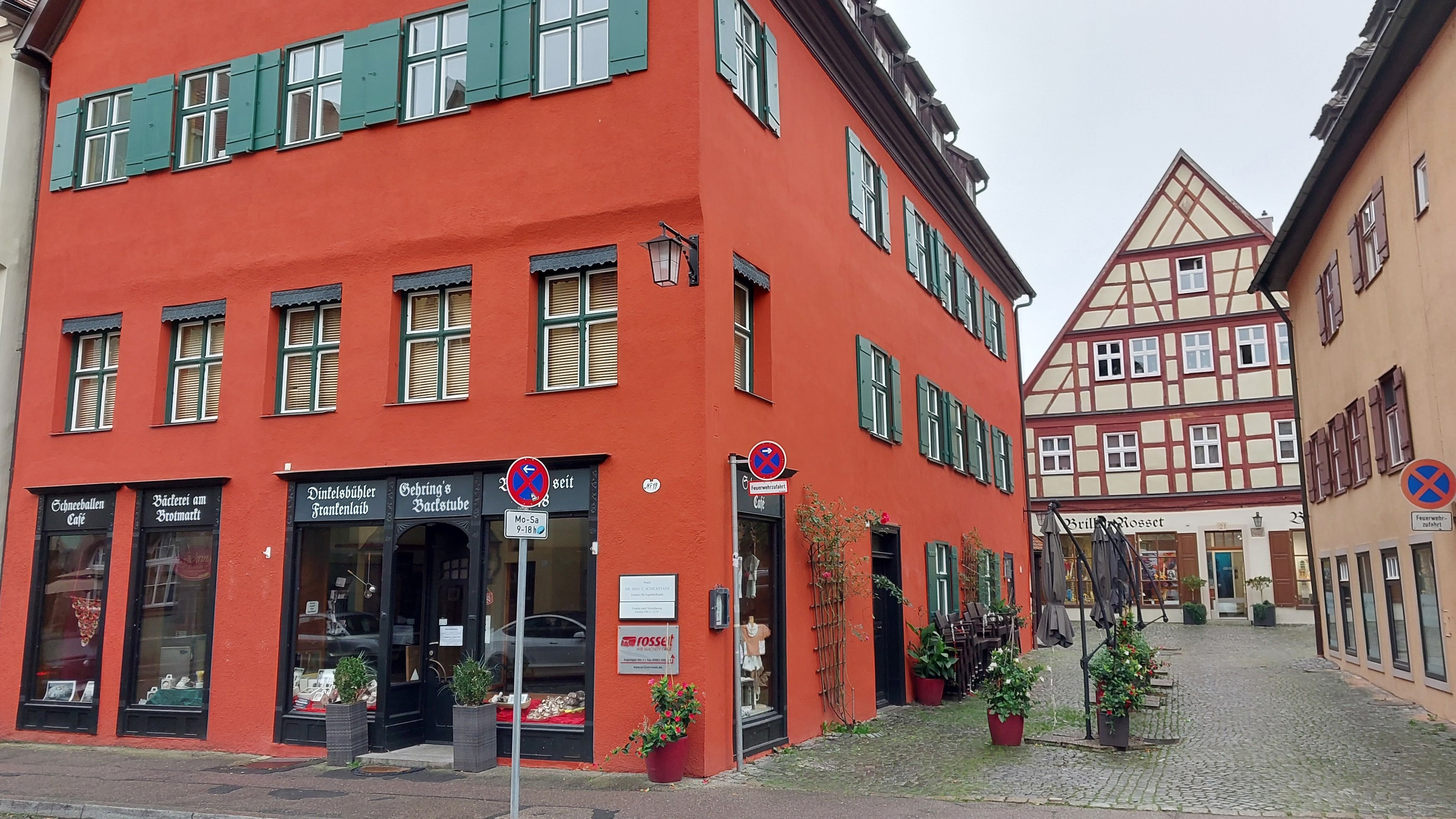 Restaurant zur Miete provisionsfrei 89 m²<br/>Gastrofläche Segringer Str. 19 EG Dinkelsbühl Dinkelsbühl 91550