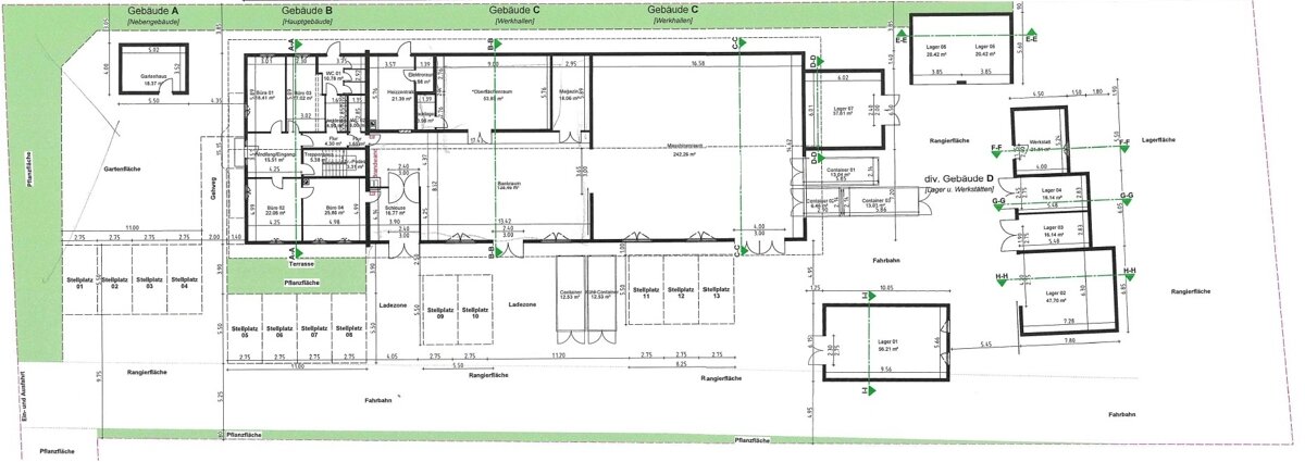 Lagerhalle zum Kauf 1.893 € 958 m²<br/>Lagerfläche Falak Bichl 83673