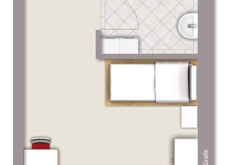 Studio zum Kauf 197.000 € 1 Zimmer 26 m² Innenstadt Aschaffenburg 63743