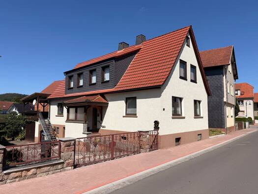 Einfamilienhaus zum Kauf 115.000 € 6 Zimmer 150 m² 726 m² Grundstück frei ab sofort Weilar 36457