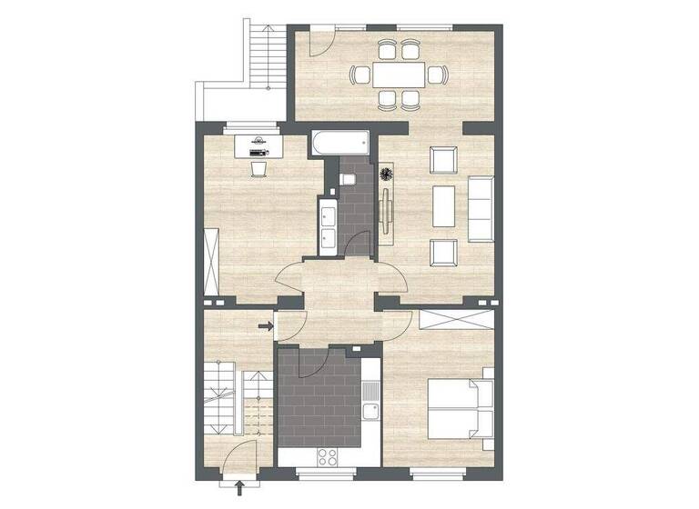 Mehrfamilienhaus zum Kauf 980.000 € 9 Zimmer 243 m² 390 m² Grundstück Gerresheim Düsseldorf / Gerresheim 40625