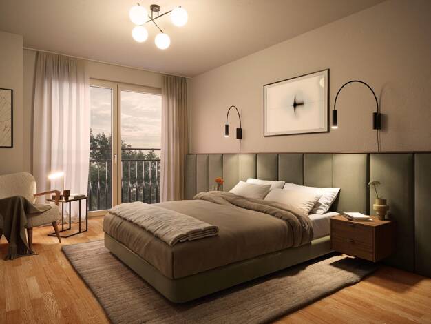 Wohnung zum Kauf - Erstbezug provisionsfrei 337.000 € 3 Zimmer 62 m² Kreuzstein Bayreuth 95448