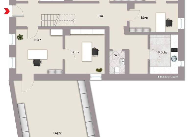 Bürogebäude zum Kauf 399.000 € 18 Zimmer Altötting 84503