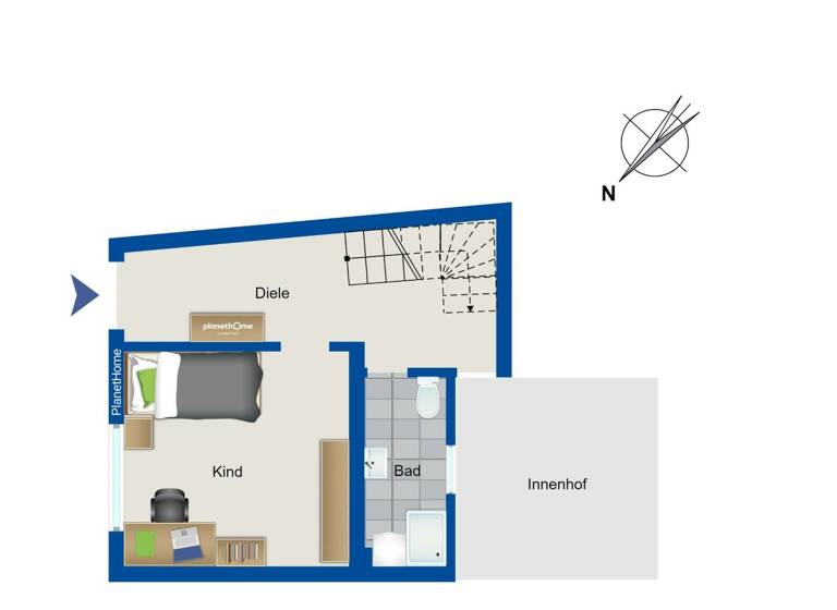 Stadthaus zum Kauf 160.000 € 2 Zimmer 65 m²<br/>Wohnfläche 50 m²<br/>Grundstück Innenstadt Euskirchen 53879