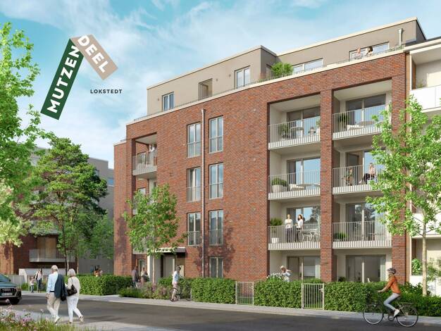 Wohnung zum Kauf - Neubau provisionsfrei 585.000 € 3 Zimmer 73,9 m² EG Mutzenbecherweg 17 Lokstedt Hamburg 22529