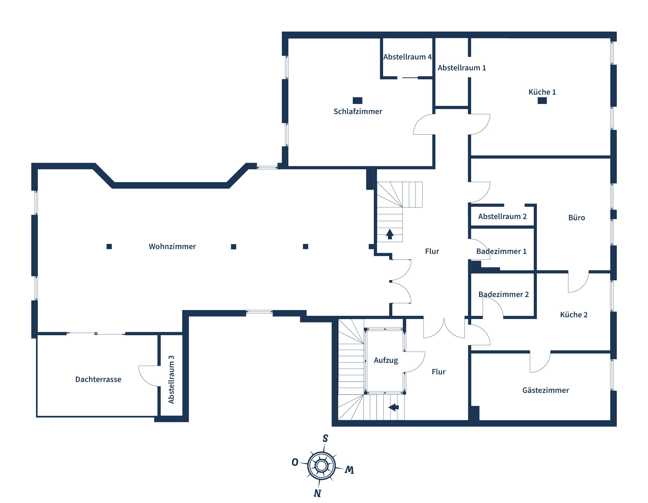 Maisonette zum Kauf 850.000 € 5 Zimmer 260 m²<br/>Wohnfläche 4.<br/>Geschoss List Hannover 30161