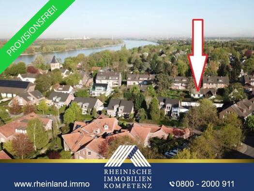 Grundstück zum Kauf provisionsfrei 1.125.000 € 748 m² Grundstück Wittlaer Stadtbezirk 5 40489