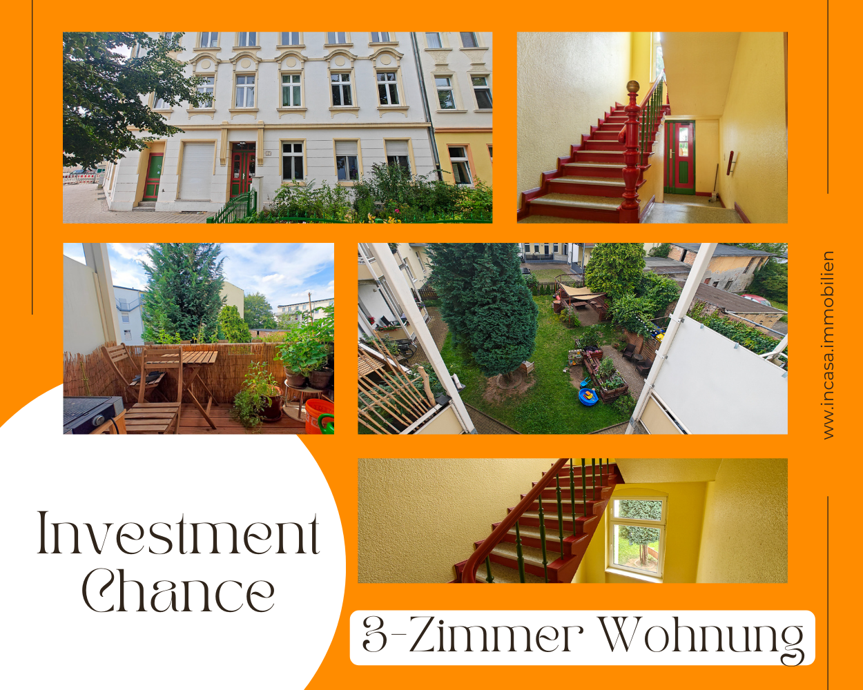 Immobilie zum Kauf als Kapitalanlage geeignet 137.057 € 3 Zimmer 84,3 m²<br/>Fläche 783 m²<br/>Grundstück Braunschweiger Straße 33 Fichtestraße / Ambrosiusplatz Magdeburg 39112