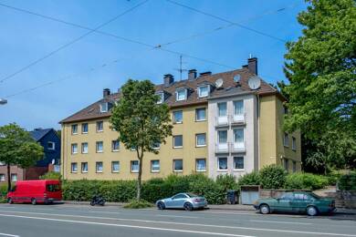 Wohnung zur Miete 469 € 2 Zimmer 50,7 m² 1. Geschoss frei ab 01.07.2025 Jesinghauser Straße 43 Langerfeld Wuppertal 42389