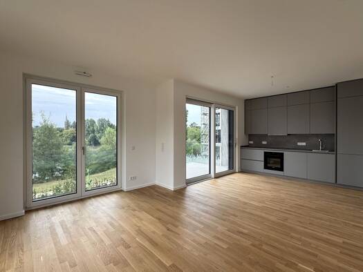 Wohnung zur Miete - Erstbezug 2.040 € 3 Zimmer 83,3 m² 2. Geschoss frei ab sofort Am Albertussee 35 Heerdt Düsseldorf 40549