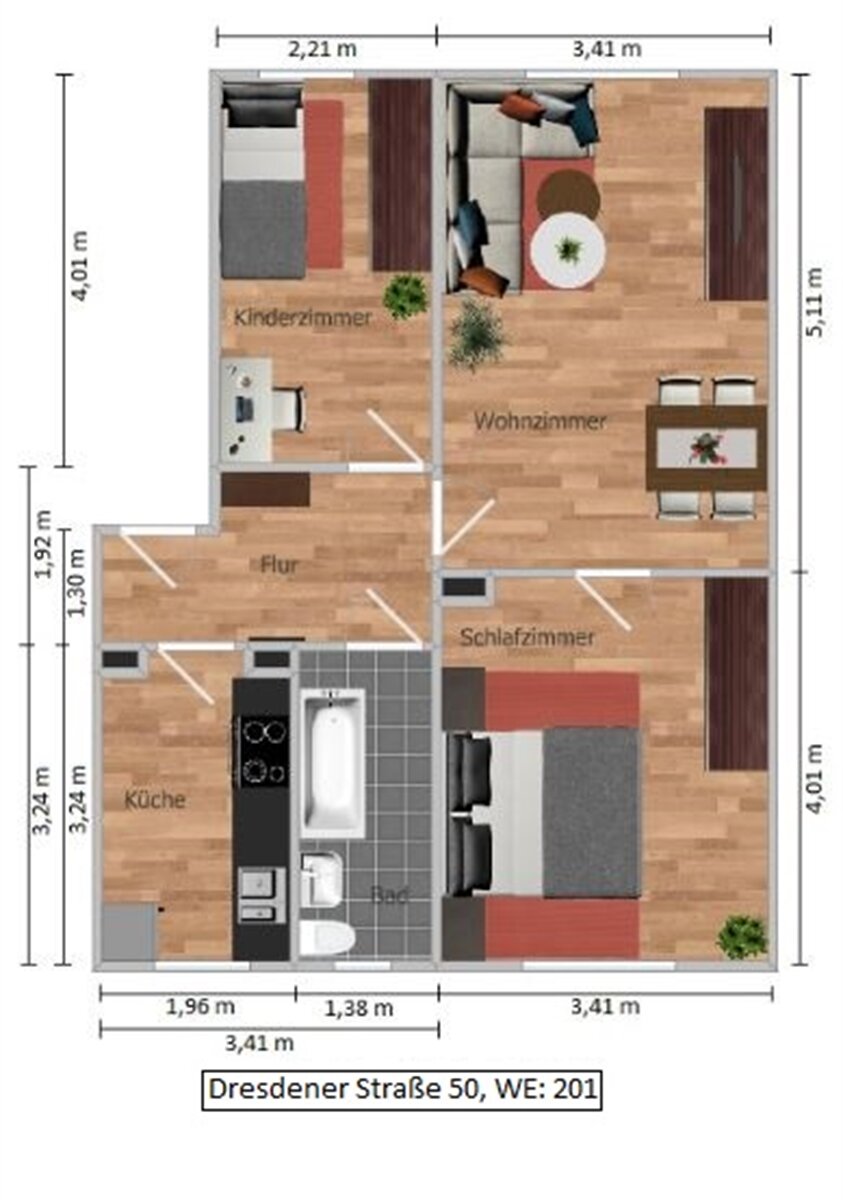 Studio zur Miete 320 € 3 Zimmer 54,9 m²<br/>Wohnfläche 1.<br/>Geschoss Dresdener Straße 50 Spremberg Spremberg 03130