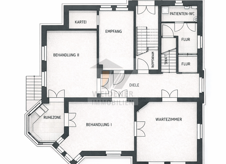 Sonstiges zur Miete provisionsfrei als Kapitalanlage geeignet 4.050 € 14 Zimmer 405 m² 862 m² Grundstück Wiesestraße 226 Debschwitz Gera 07548