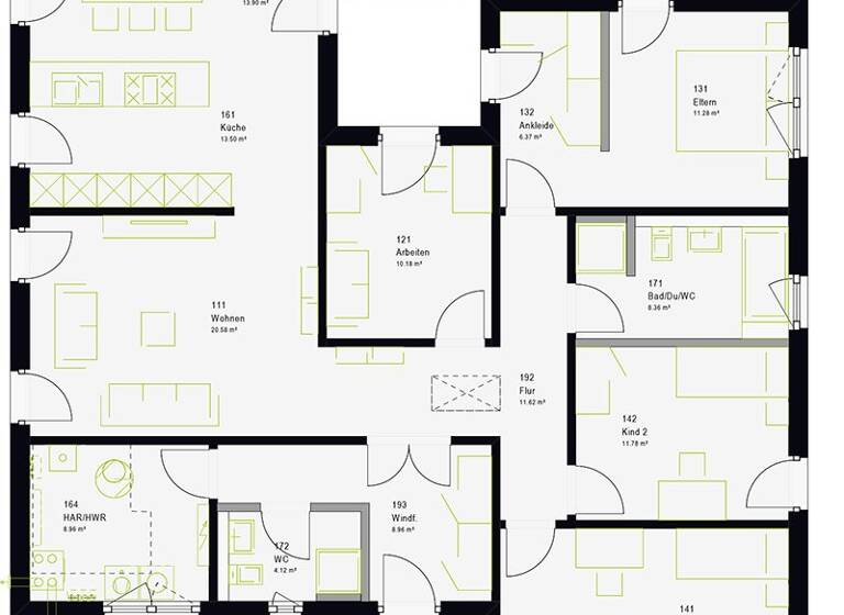 Bungalow zum Kauf provisionsfrei 597.189 € 5 Zimmer 142 m²<br/>Wohnfläche 820 m²<br/>Grundstück Eisingen 97249