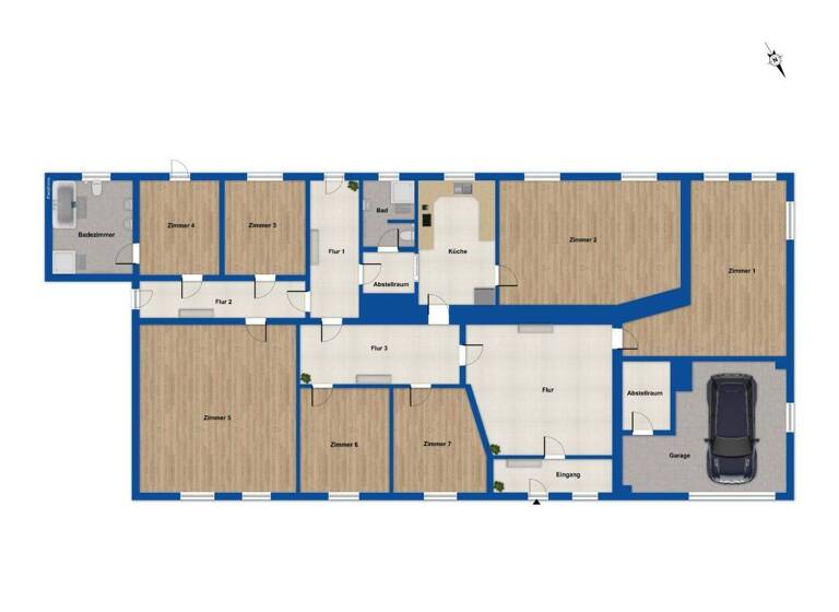Einfamilienhaus zum Kauf 299.000 € 7 Zimmer 244 m² 4.949 m² Grundstück Sommersdorf 17111