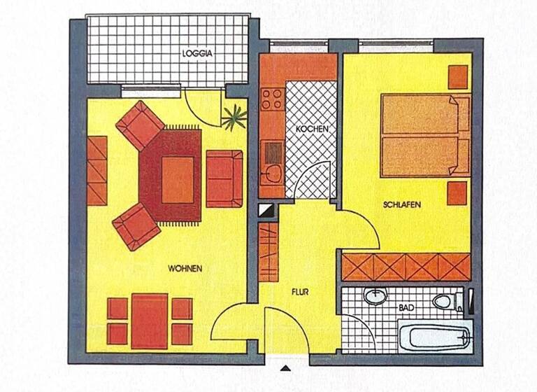 Wohnung zum Kauf 188.000 € 2 Zimmer 53,9 m² 9. Geschoss Bad Homburg 61350