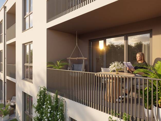 Wohnung zum Kauf provisionsfrei 393.606 € 2 Zimmer 63,1 m² 3. Geschoss Gersthofen Gersthofen 86368