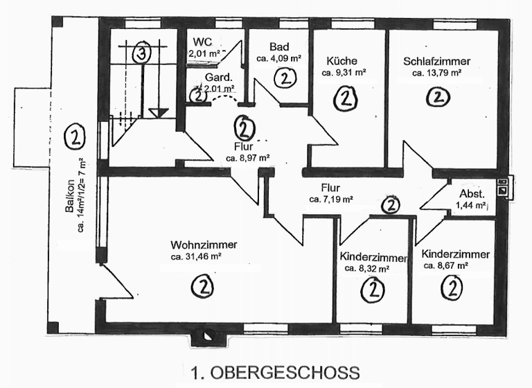 Wohnung zum Kauf 375.000 € 4 Zimmer 104,3 m²<br/>Wohnfläche Kleinberghofen Erdweg 85253