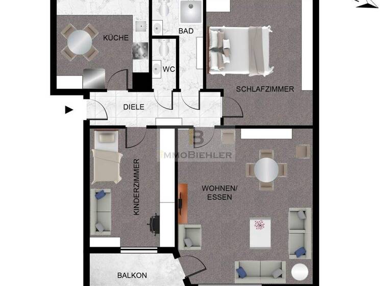 Wohnung zum Kauf 669.000 € 3 Zimmer 81 m² Lindenthal Köln 50935