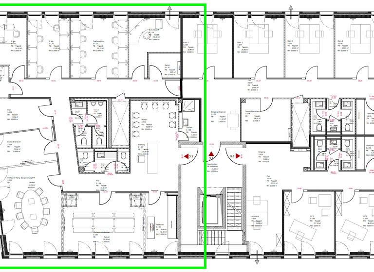 Bürofläche zur Miete 5.200 € 318 m²<br/>Bürofläche Neuostheim Mannheim 68163