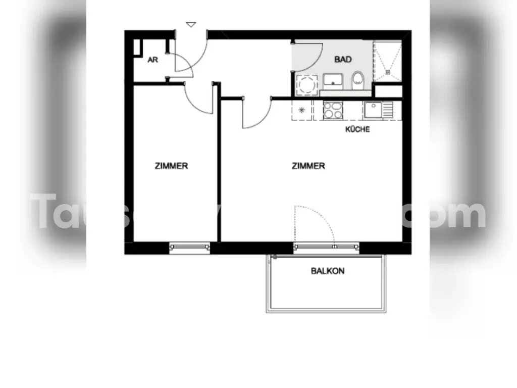 Wohnung zur Miete 500 € 2 Zimmer 50 m²<br/>Wohnfläche Sasel Hamburg 22045