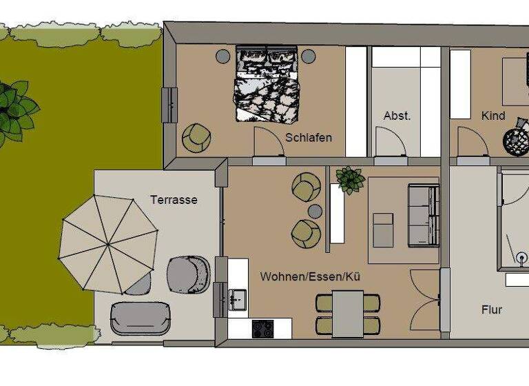 Wohnung zum Kauf - Erstbezug provisionsfrei 471.000 € 3,5 Zimmer 98,9 m² Felln Fridolfing 83413