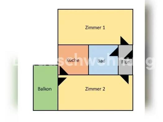 Wohnung zur Miete Tauschwohnung 545 € 2 Zimmer 54 m² Französisch Buchholz Berlin 13187