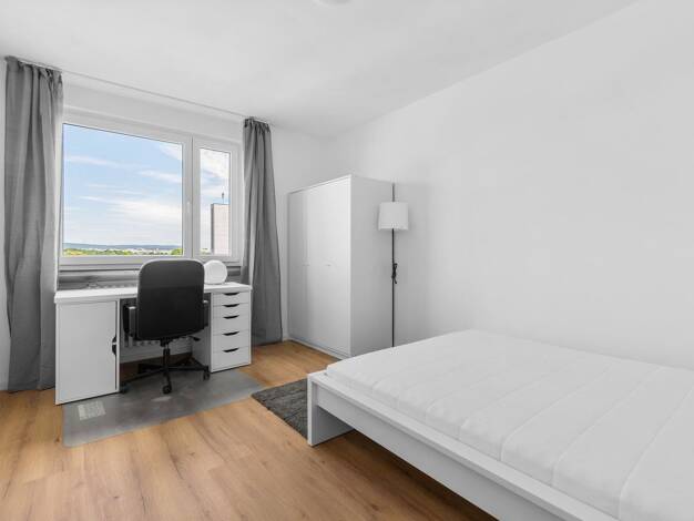 Studio zur Miete 550 € 1 Zimmer 12 m² frei ab 01.10.2026 Thomas-Mann-Straße 1 Niederursel Nord-West 60439