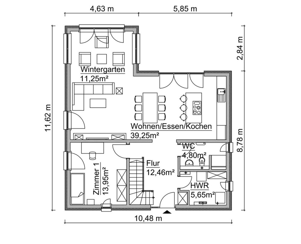 Einfamilienhaus zum Kauf 679.915 € 5 Zimmer 158,5 m²<br/>Wohnfläche 925 m²<br/>Grundstück Naunhof Naunhof 04683