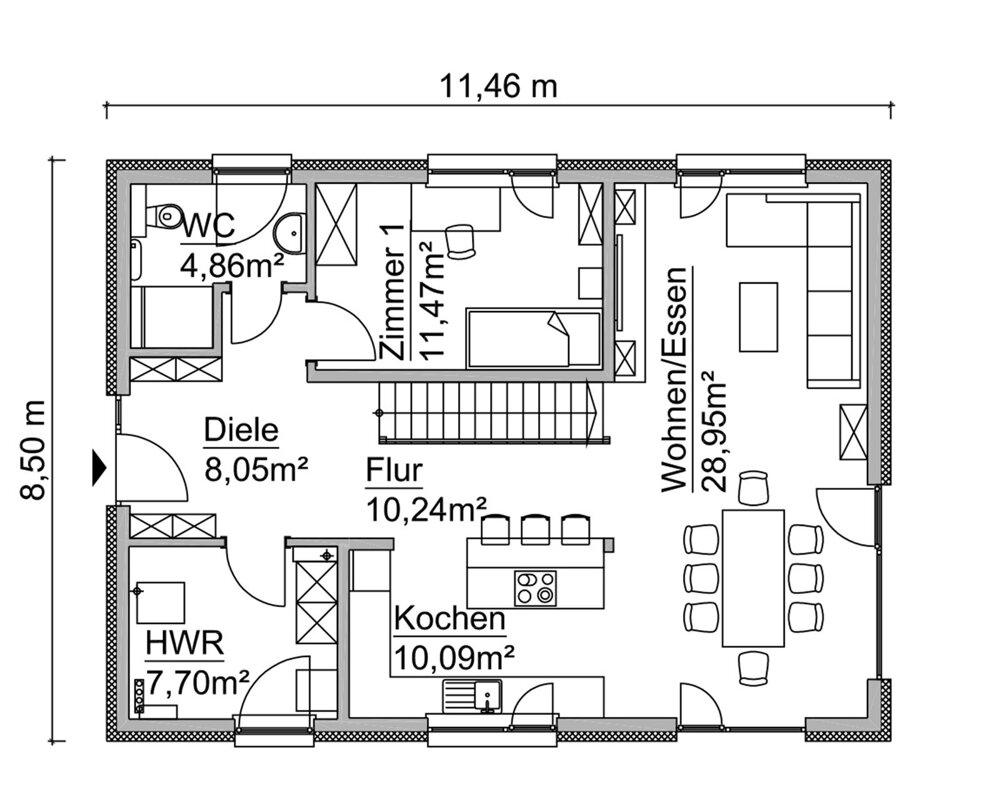 Einfamilienhaus zum Kauf 423.050 € 6 Zimmer 157,8 m²<br/>Wohnfläche 621 m²<br/>Grundstück Aschersleben Aschersleben 06449