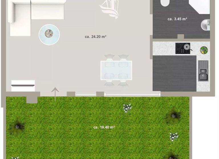 Studio zum Kauf 210.000 € 1 Zimmer 36 m² Bozen 39100