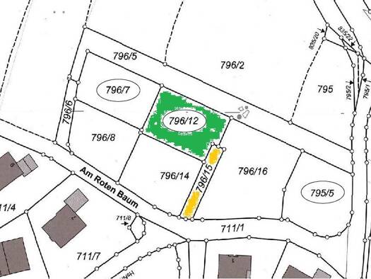 Grundstück zum Kauf provisionsfrei 239.500 € 605 m² Grundstück Am Roten Baum Rasch Altdorf bei Nürnberg 90518
