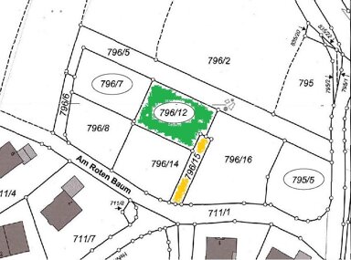 Grundstück zum Kauf provisionsfrei 239.500 € 605 m² Grundstück Am Roten Baum Rasch Altdorf bei Nürnberg 90518