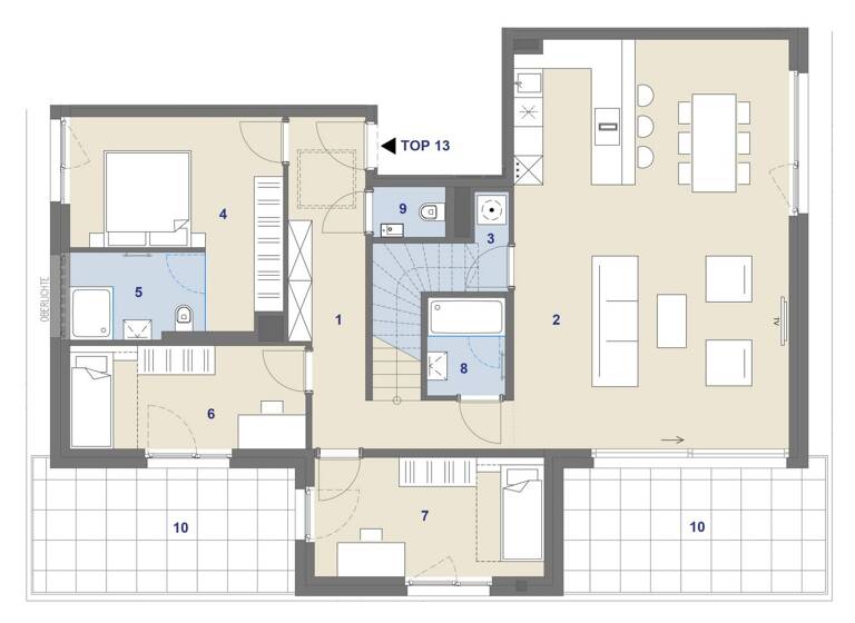 Wohnung zum Kauf 1.479.000 € 4 Zimmer 113,3 m² Werfelstraße 7 Wien 1170