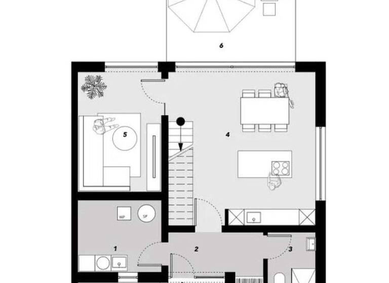 Terrassenwohnung zum Kauf - Erstbezug provisionsfrei 495.000 € 5 Zimmer 132 m² EG Innenstadt Zwickau 08056
