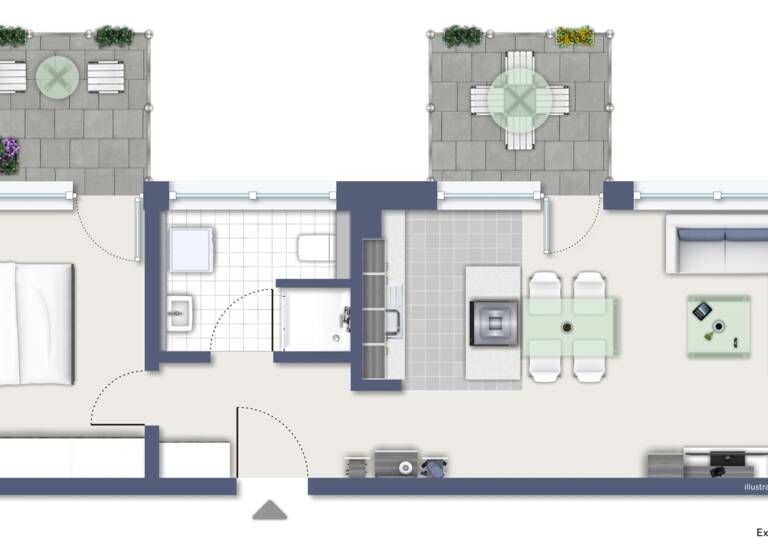 Wohnung zum Kauf 265.000 € 2 Zimmer 48,3 m²<br/>Wohnfläche 1.<br/>Geschoss Gostenhof Nürnberg 90429