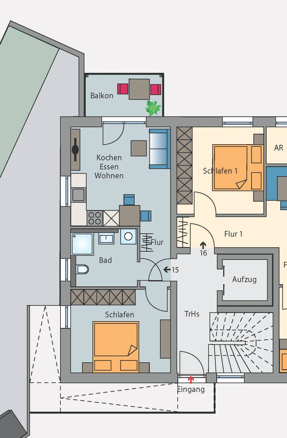 Immobilie in Pleinfeld - Leben wo andere Urlaub machen! 2-Zi.-ETW in Ramsberg am Großen Brombachsee - Bild 1