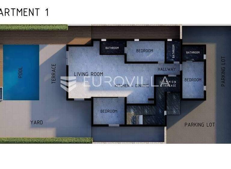 Wohnung zum Kauf 400.000 € 3 Zimmer 170 m² Vir Vir 23234