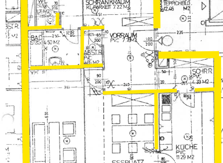 Terrassenwohnung zur Miete 1.195 € 3,5 Zimmer 95,4 m² 6. Geschoss Blumenstraße Bregenz 6900