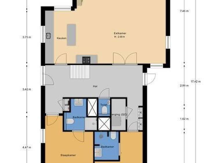 Haus zum Kauf 635.000 € 6 Zimmer 192 m² 585 m² Grundstück Zeewolde 3898LL