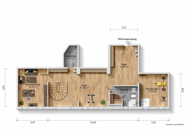 Penthouse zum Kauf provisionsfrei 440.000 € 6 Zimmer 225 m² Südstadt Neubrandenburg 17033