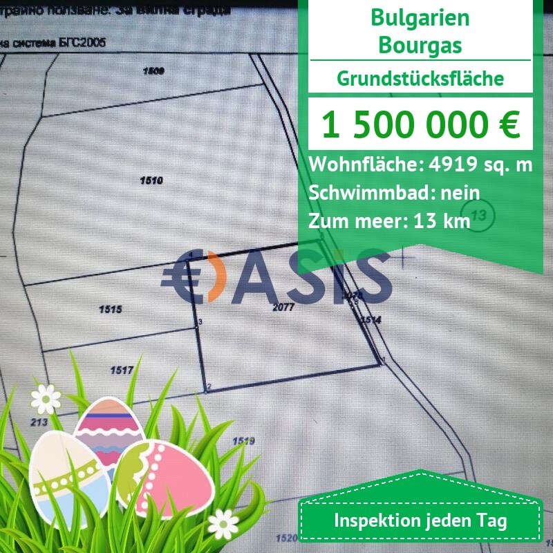 Grundstück zum Kauf provisionsfrei 1.500.000 € Bourgas